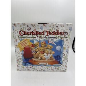 Cherished Teddies 5 Year Anniversary Commemorative Figurine Limited 1997 NIB